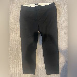 J Crew Black City Pant